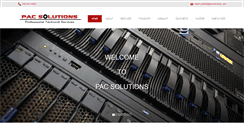 Desktop Screenshot of pacsolutionz.com